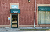 Our offices and studios are on the 2nd Floor